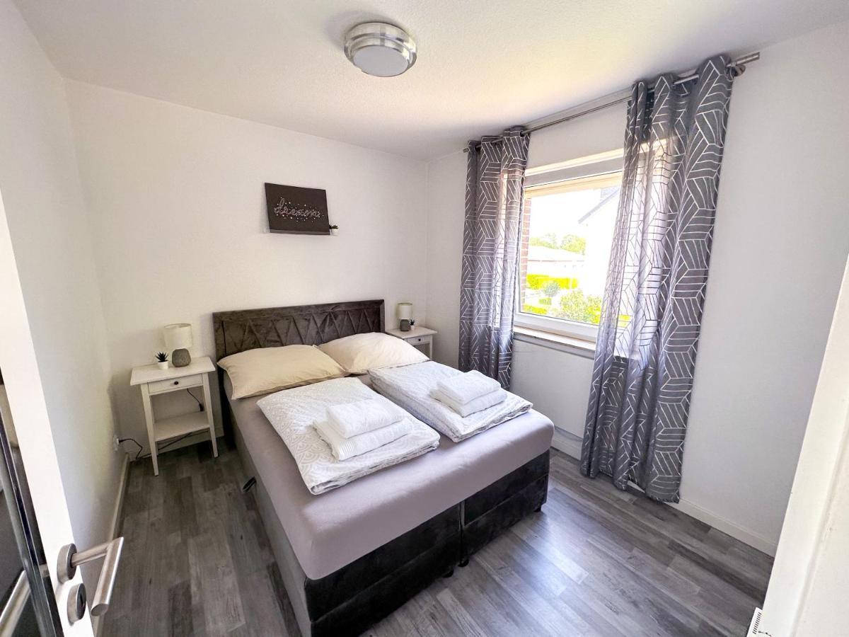 Stilvolles, Frisch Renoviertes 2Zi Apartment Mit Kueche Und Balkon In Kliniknaehe Bad Oeynhausen Eksteriør bilde
