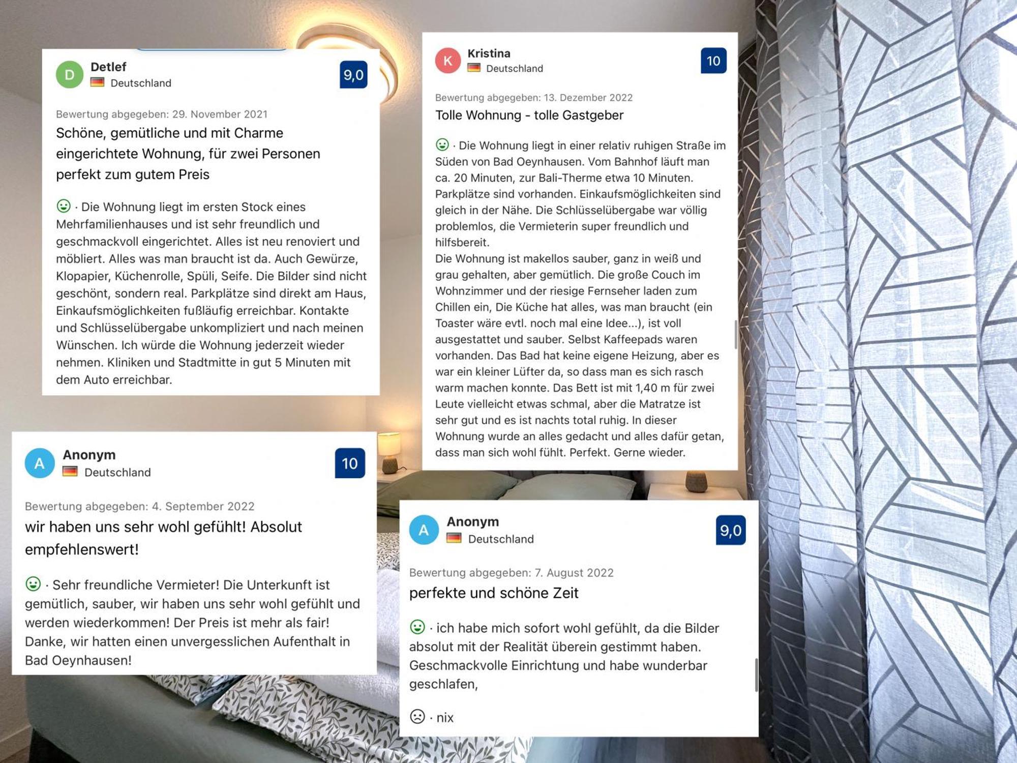 Stilvolles, Frisch Renoviertes 2Zi Apartment Mit Kueche Und Balkon In Kliniknaehe Bad Oeynhausen Eksteriør bilde